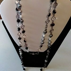 Opulence long necklace Premier Designs